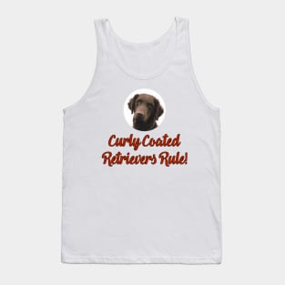 Curly Coated Retrievers Rule! Tank Top